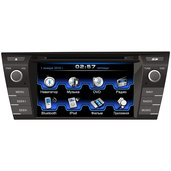 Incar | Toyota CHR-2244 CO |  Штатная DVD магн Toyota COROLLA 13-15  BT, ТВ, навигация  | превью 1