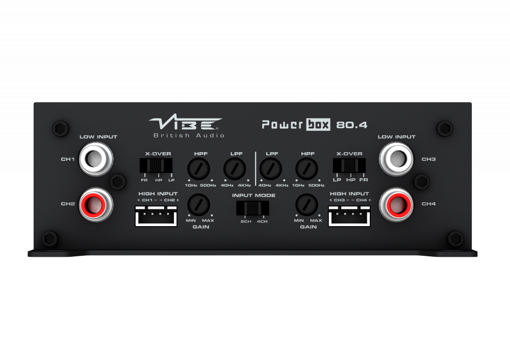 Vibe | Powerbox 80.4M | Компактный, 4х80Вт 4Ом, Class D  | 4