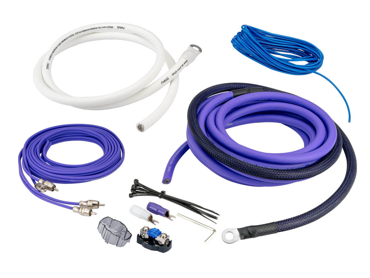 AurA | AMP-3504 | HYBRID-OFC, 2 канала, 4Ga (21мм²), 5 метров, MiniANL 60A, RCA (OFC), шестигранник| превью 2