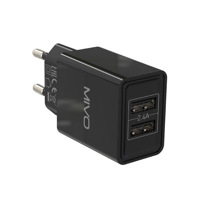 Mivo | MP-223 | Сетевое ЗУ 2x USB 220В 2.4А | превью 2