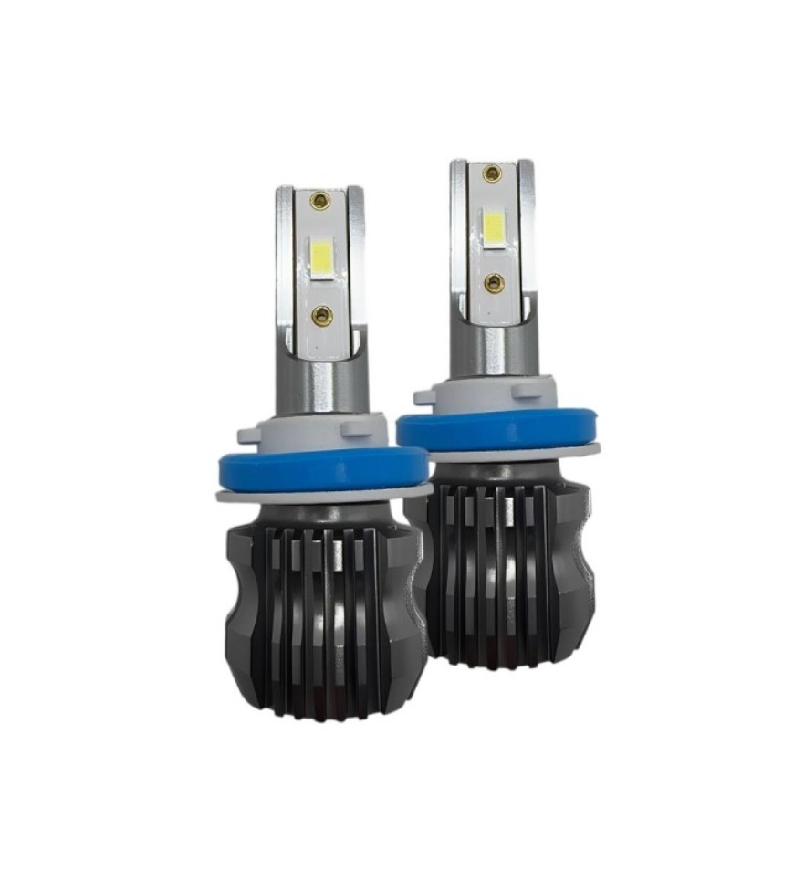 SVS  | H11/H8/H9 Qristal Light |  LED 2000Lm, 3570CHIPS,12V,20W, 6000K, бен кулера | превью 1