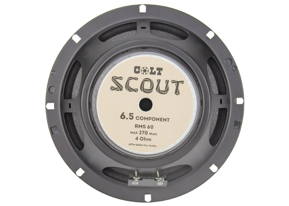 COLT | SCOUT 6 component | 16cm, 2-х полосная, компонентная, RMS 60Вт, MAX 200Вт. 91 Дб | 2