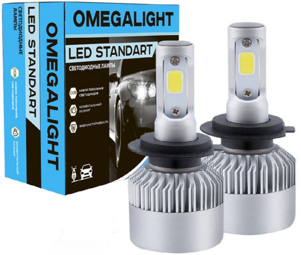 Omegalight | LED STANDART H7 | Лампа LED H7 2400 Lm (2 шт.) 12 в| превью 3