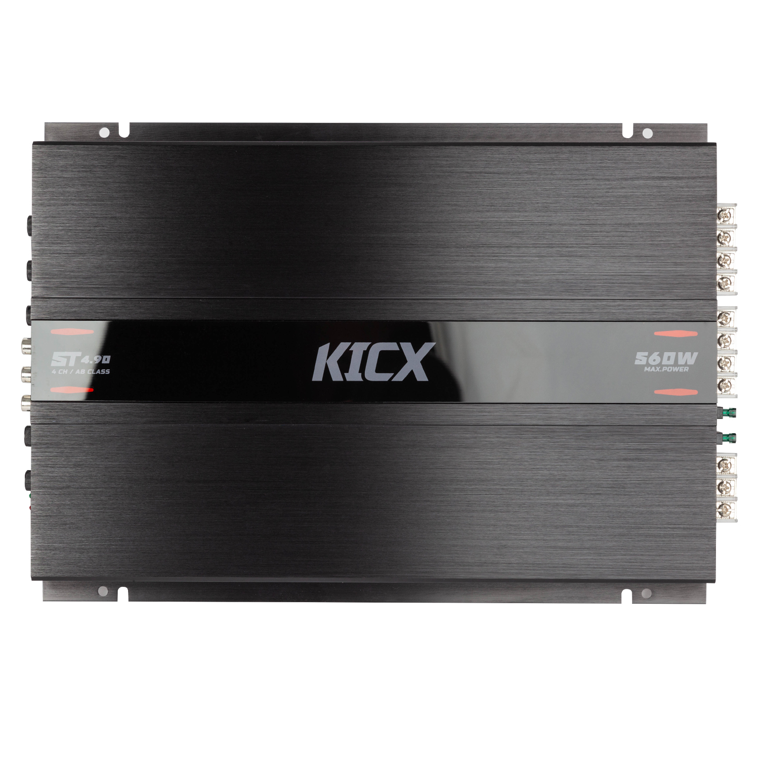 KICX | ST 4.90 | 4-кан, класс AB , мощность RMS 90 Вт х4 ( 4 Ом ), 130Втх4,  ( 2 Ом ) | 4