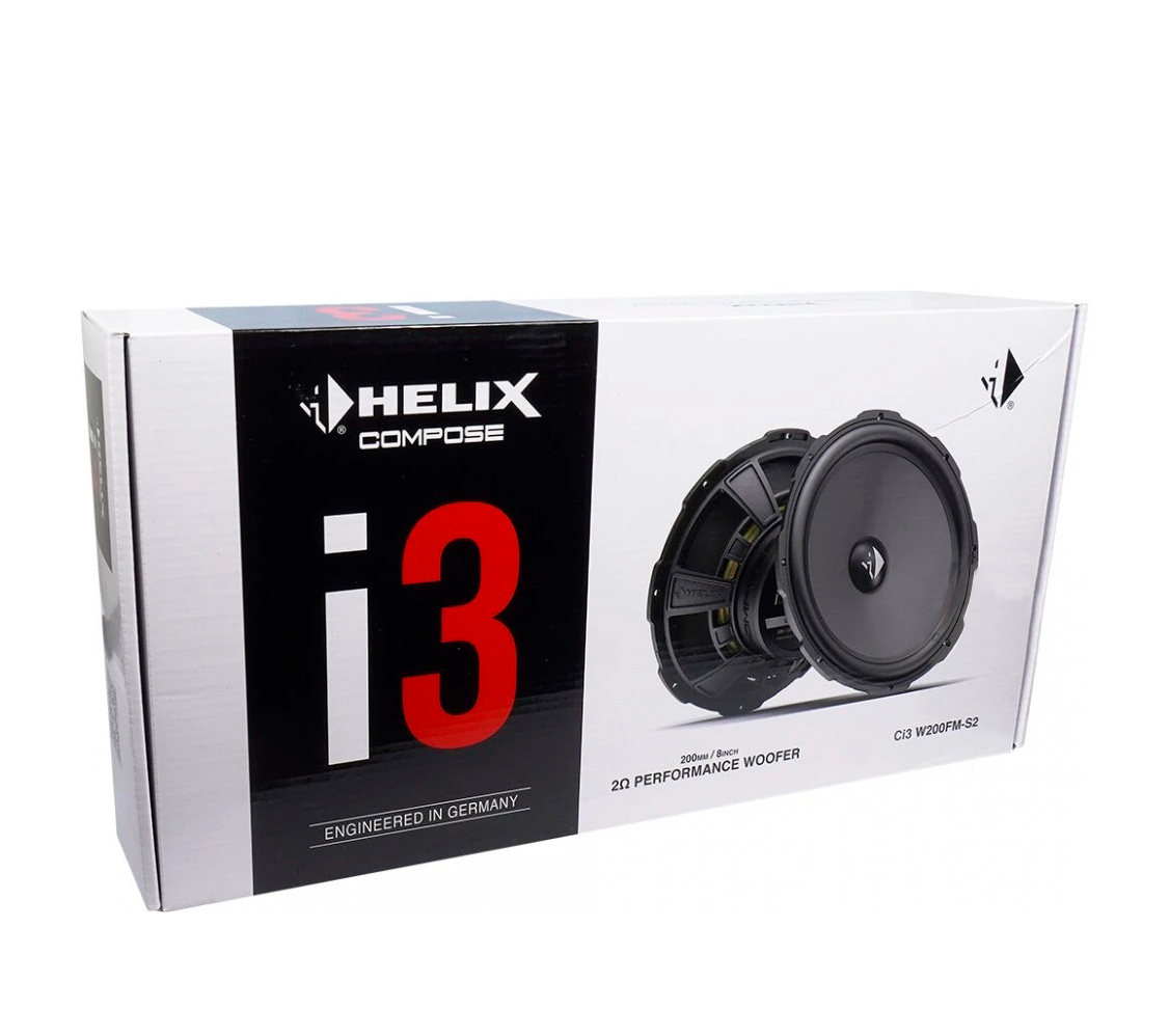 Helix | Ci3 W200FM-S2 | динамики низкочастотные 8", 100/150 Watts, 2Om | 9