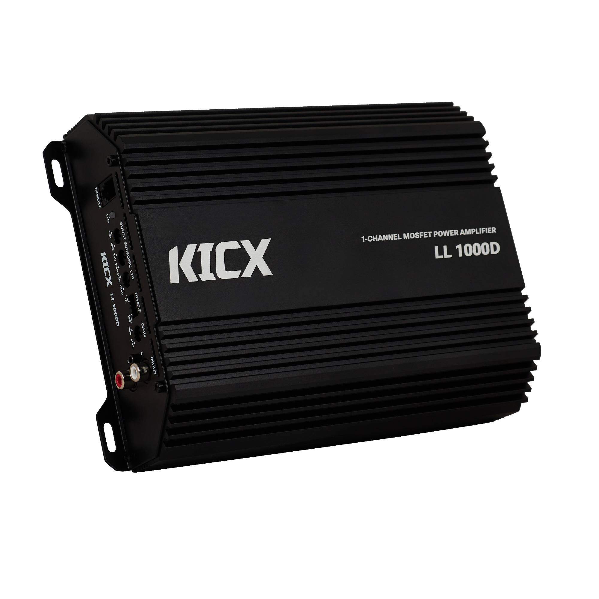 KICX | LL1000D | 1-кан, класс D, мощность RMS 1000 Вт х1 ( 1 Ом ), 720Втх1 ( 2 Ом ) | 1
