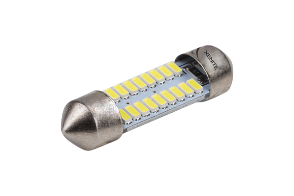 XENITE   | T11 C5W  S1811 |  18SMD Диодная лампа в осв.салона 36мм , 135Lm, белая уп.2шт | превью 2