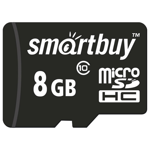 Smartbuy | MicroSDHC 8Gb Class 10 (БЕЗ адаптера SD) | Карта памяти MicroSD 8Gb, Class 10 | превью 2