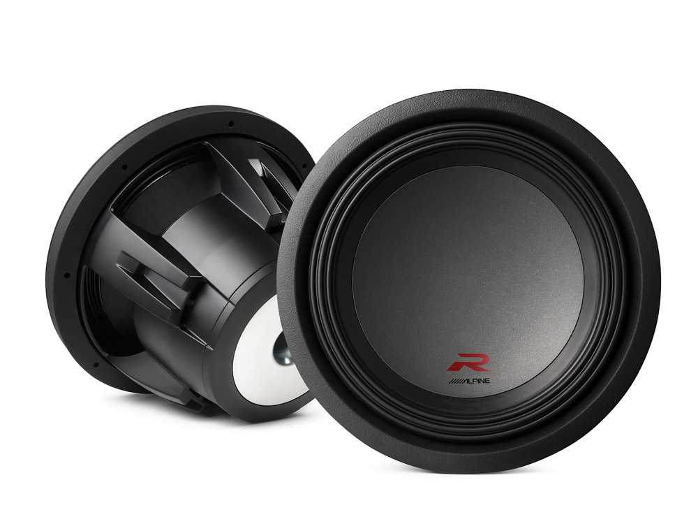 Alpine | R-W12D2 |  12", R-Series, 750 Вт RMS, 2x2 Ом | превью 1