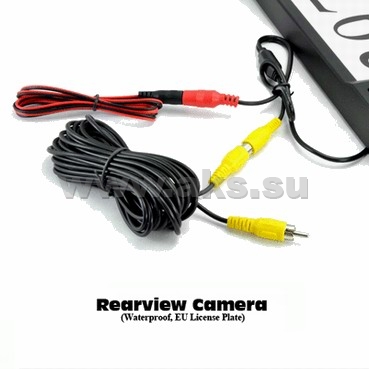 Incar | Camera VDC-006 | видеокамера в рамке номерного знака, 1.0 люкс, 170 гр, PAL | 4