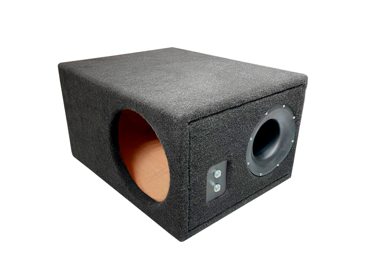 AurA | BOX-10-45-PW OEM |  10" универс. корпус ФАНЕРА, 45 литров, Труба 110 мм | превью 1