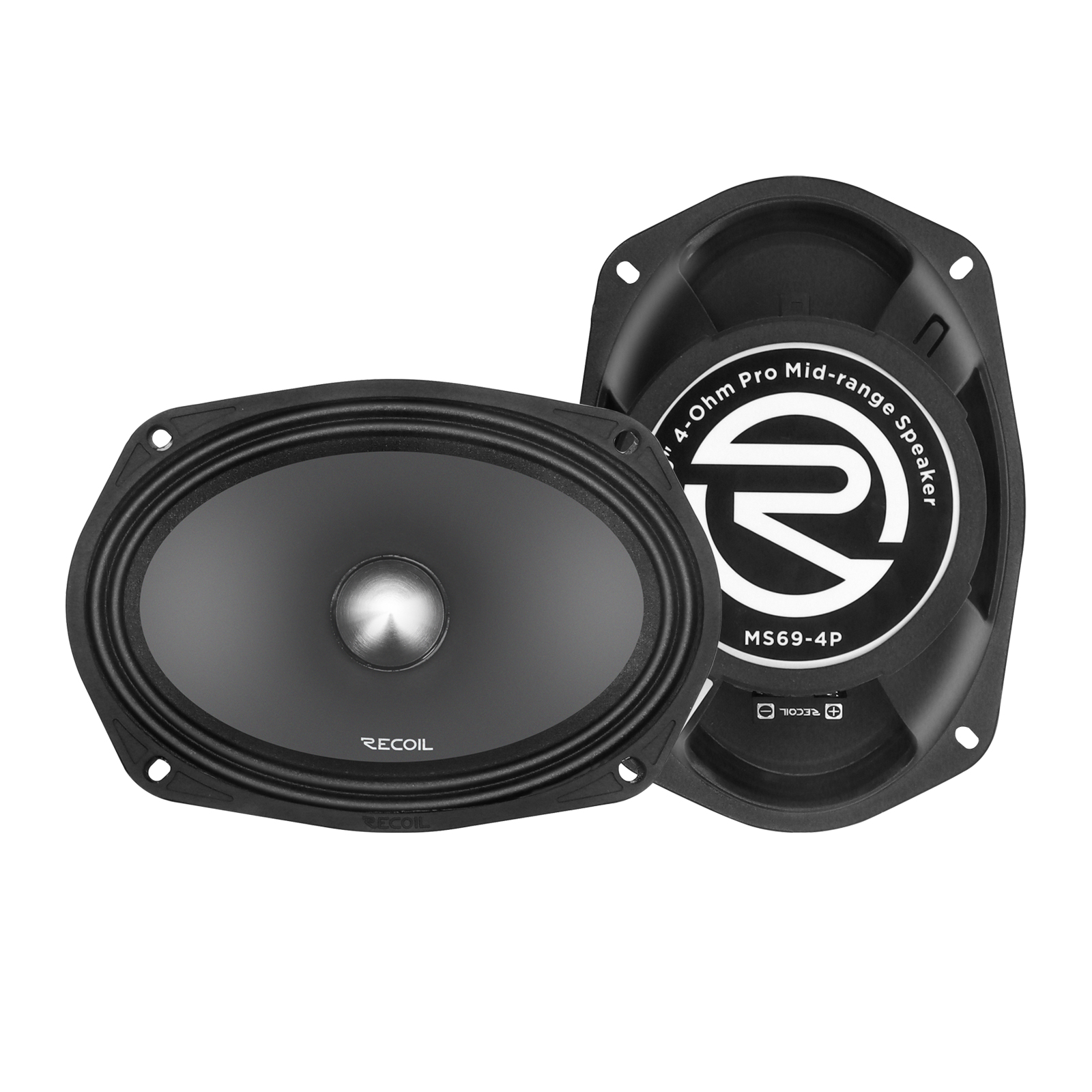 Recoil | MS69-4P | эстрад.акустика, 6x9"(163.5x235.5мм), 4Ом, 95-15000Hz, RMS/Peak - 175W/350W   | превью 1