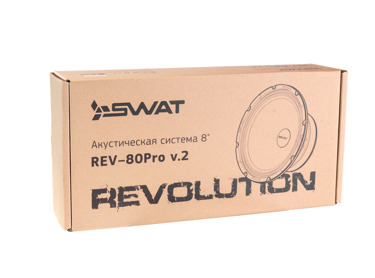 Swat | REV-80Pro V.2 |  8" , RMS 150 Вт, 4 Ом | 4