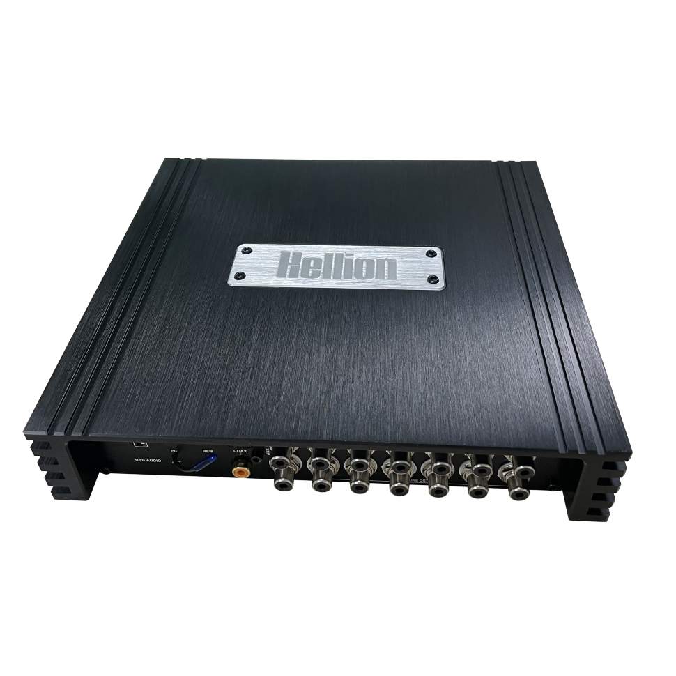HELLION | HAM 12.80DSP | звуковой процессор с усилителем 12х80Вт, 4-in/8-out, BT | 1
