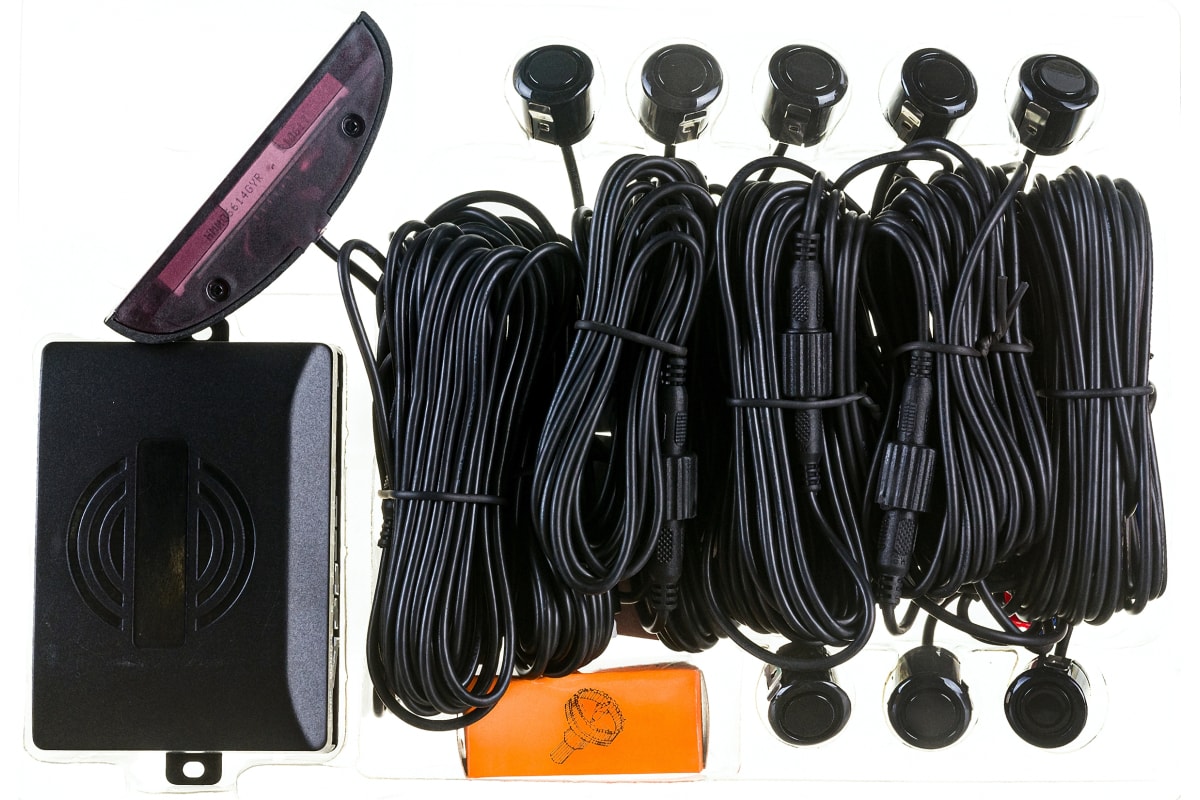 Swat | PT-128B | К-т датчиков парковки, 8 датчика, Black, 18.5mm | превью 2