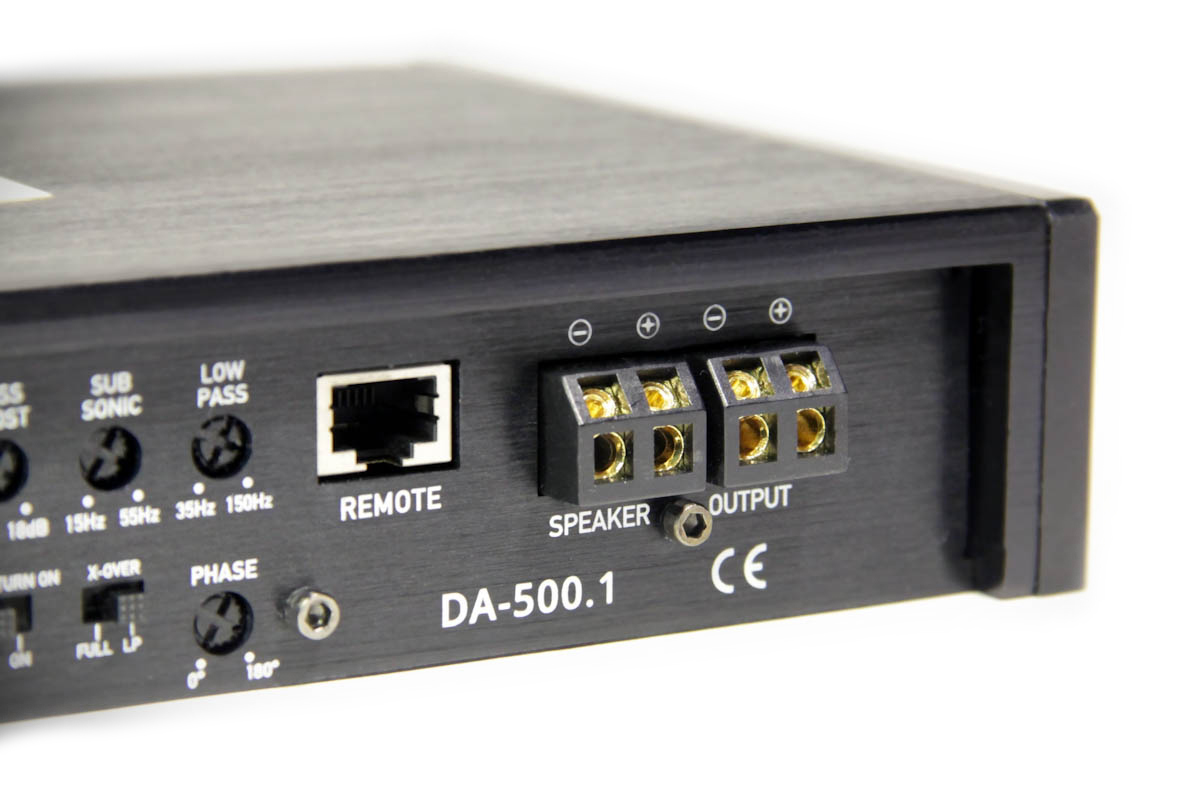 AMP by A.Vakhtin | DA-500.1 ONE | 1 канальный, басовый усилитель 1х250/400/500 Вт. | 4