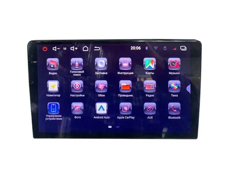 Eplutus| CA906 | 9", ANDROID 14, 8-128ГБ 2xUSB. BT, Wi-Fi, GPS, AUX LTE | 4