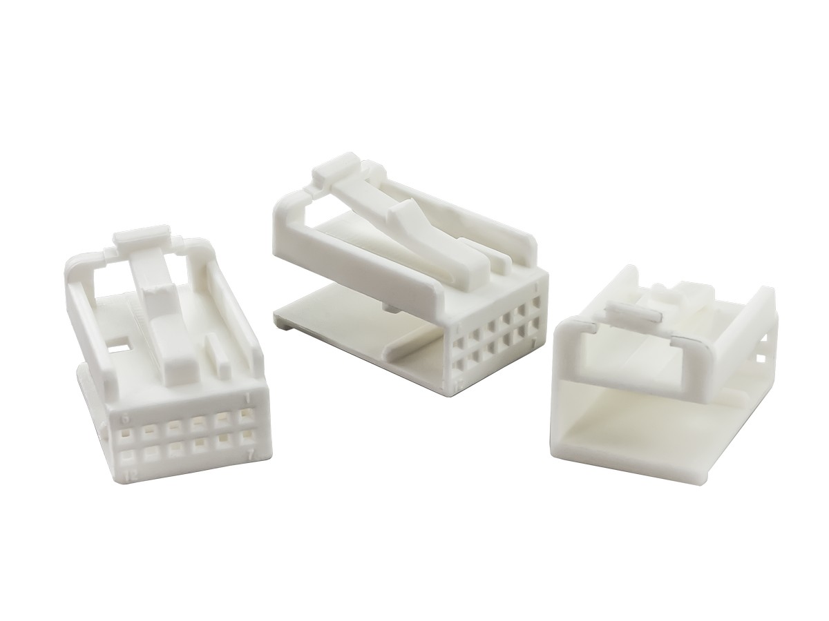 AurA | AWZ-2018 | Корпус для разъёма Quadlock, белый, в упаковке 10 шт. | 1