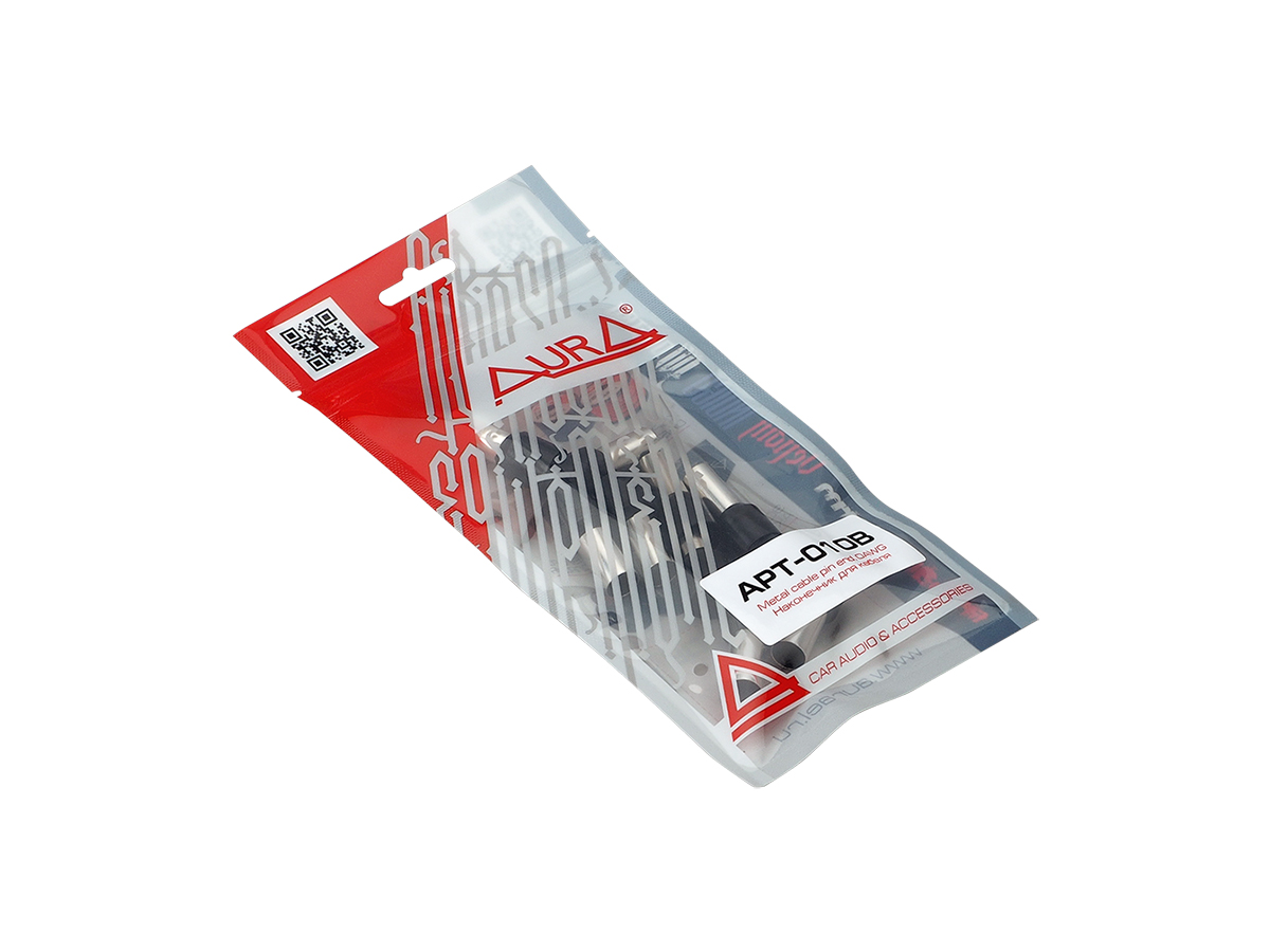 AurA | APT-010B | Гильза силовая, 0Ga (50мм2), ЧЕРНАЯ, комплект 10шт., Nickel | превью 2