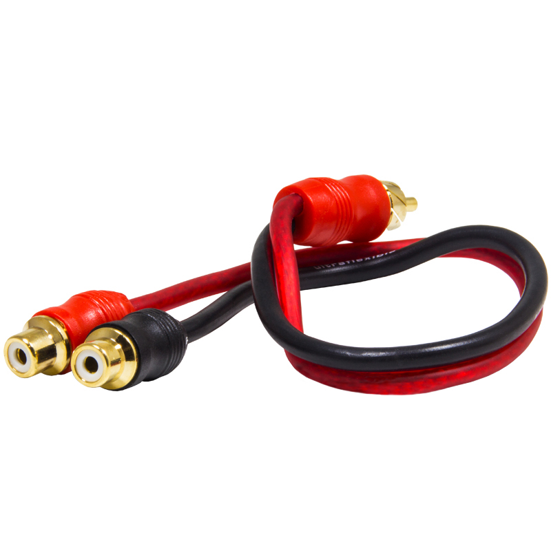 AMP | S-1M2F  | Y-кабель 0.3 метра, 2 мамы/1 папа, витая пара, МЕДЬ 1 ШТ. | превью 2