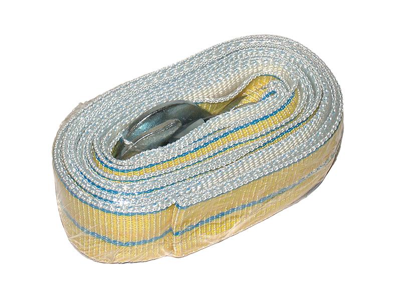 Dollex | TB-035 | Трос буксировочный (3,5 т) (5 м) 2 крюка, полиэстер, в сумке| 1