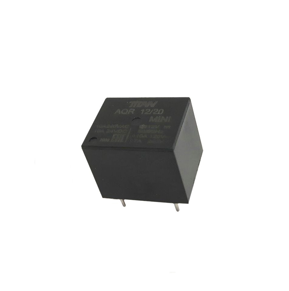 Реле-мини | AQR 12/20 | 5 конт,19*15мм,12-14В/20А  | превью 1