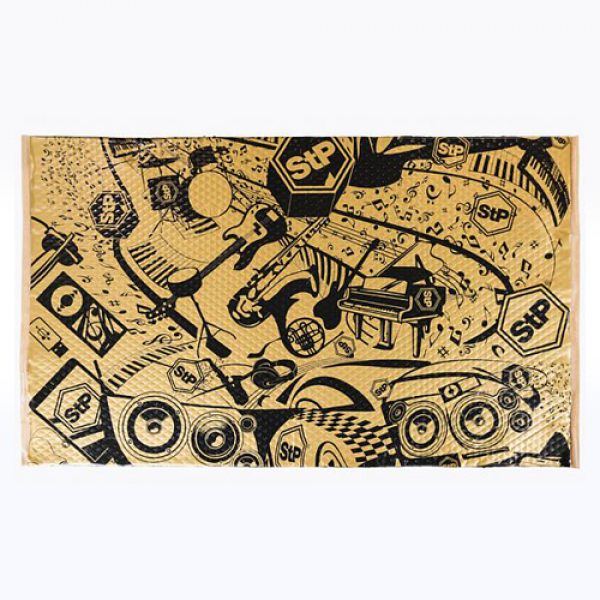 STP | Вибропласт GOLD NEW |  толщина 2.3 мм, лист 0,35 кв. м, 10 листов/уп | превью 1