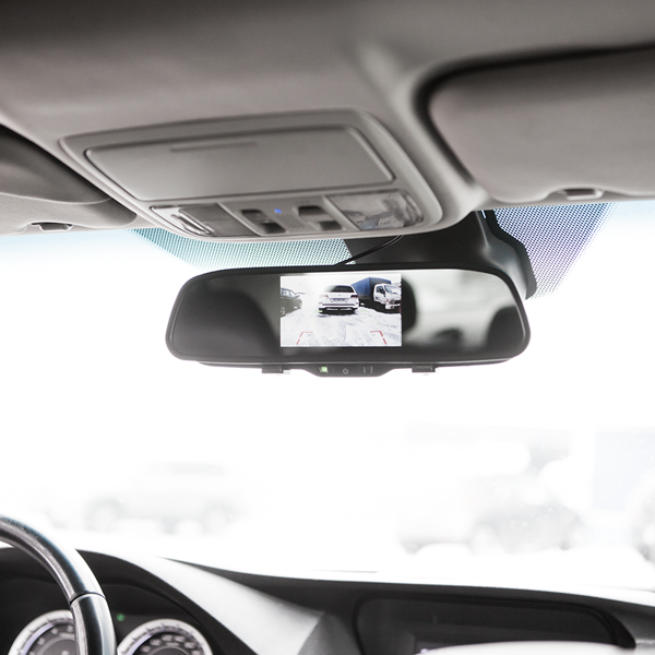 Sho-me | Зеркало монитор M43 | Размер дисплея: 4,3 дюйма/: два входа V1V2, Питание: DC 12-24В | превью 2