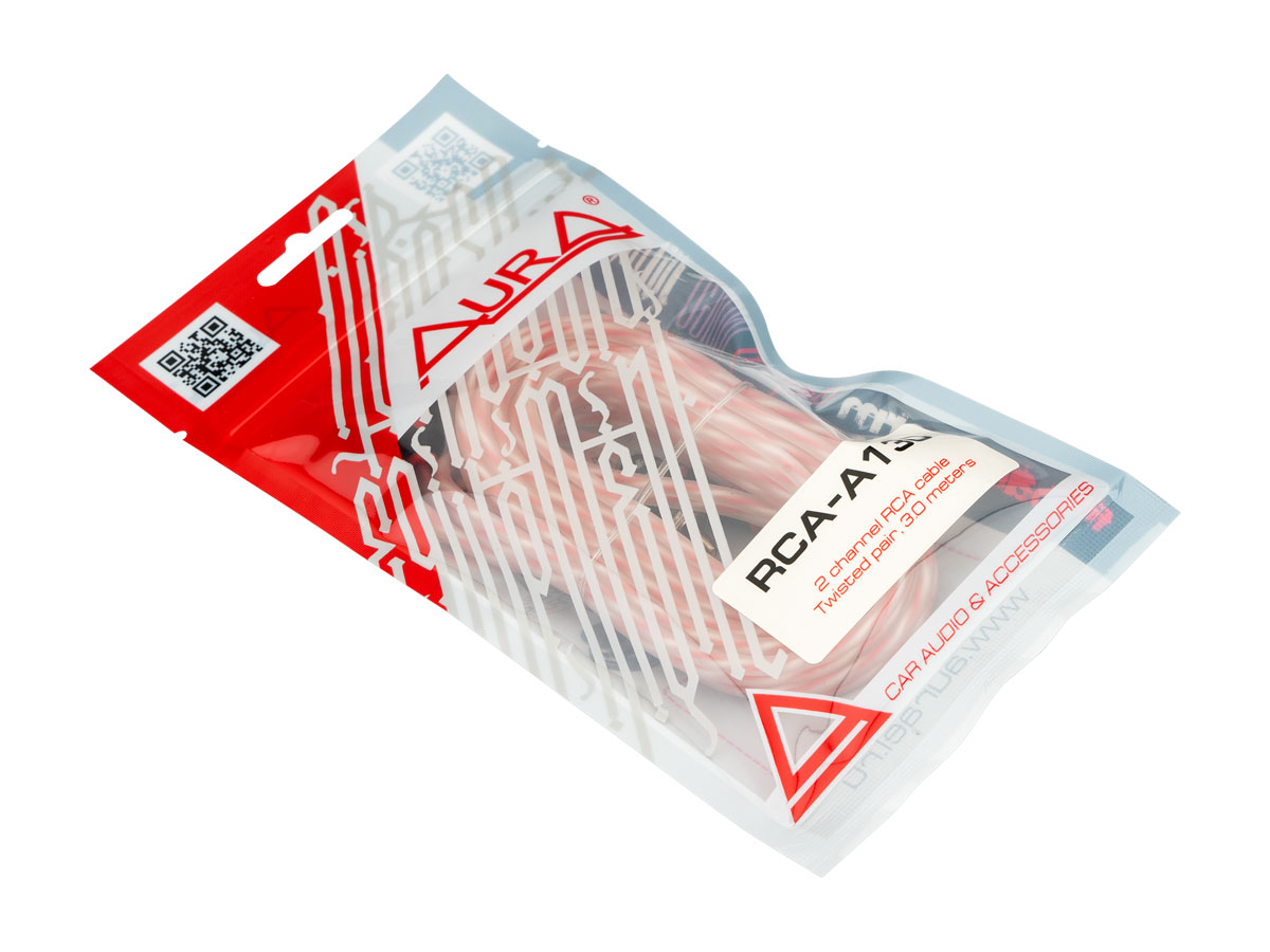 AurA | RCA-A130 MkII  | RCA-кабель 3 метра, 2 канала, витая пара | превью 3