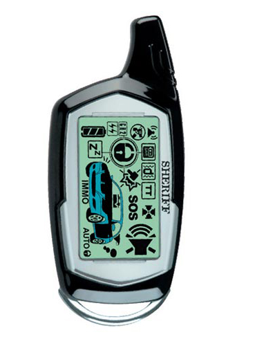 Sheriff | ZX1090/1090pro HHU | брелок LCD | 1