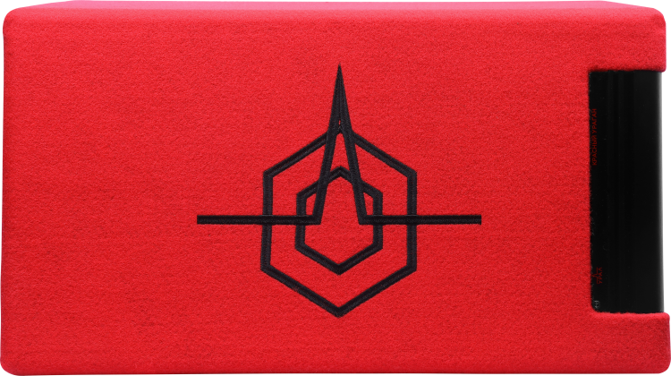 Ural | УРАЛ АС-У12А КРАСНЫЙ | 12" (30 cm), 300/900w, 93 db, 20-250 Hz, ДУ | 4