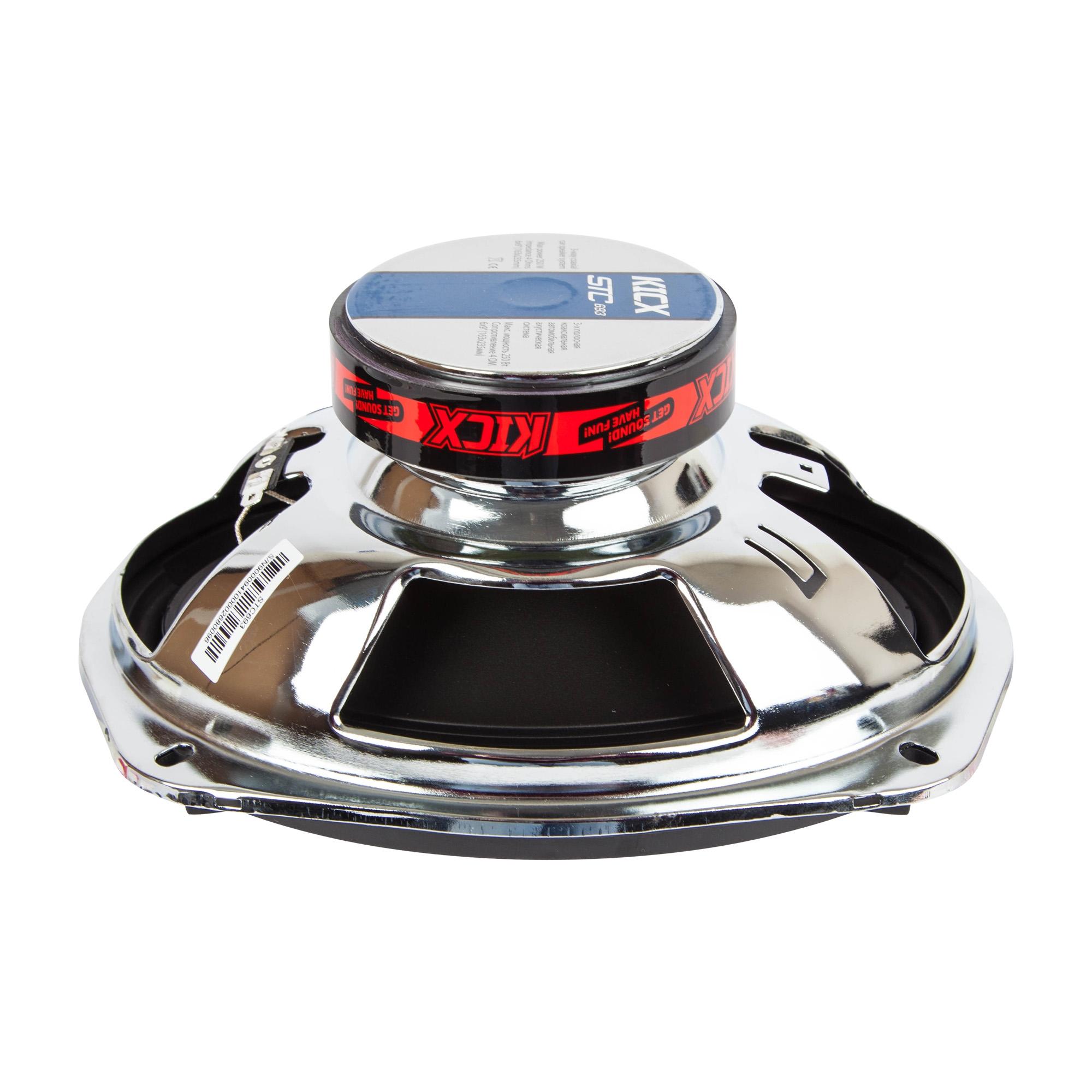 KICX | STC-693 | 6x9" 3-x полосная коакс. ак. 100/250 Вт | 4