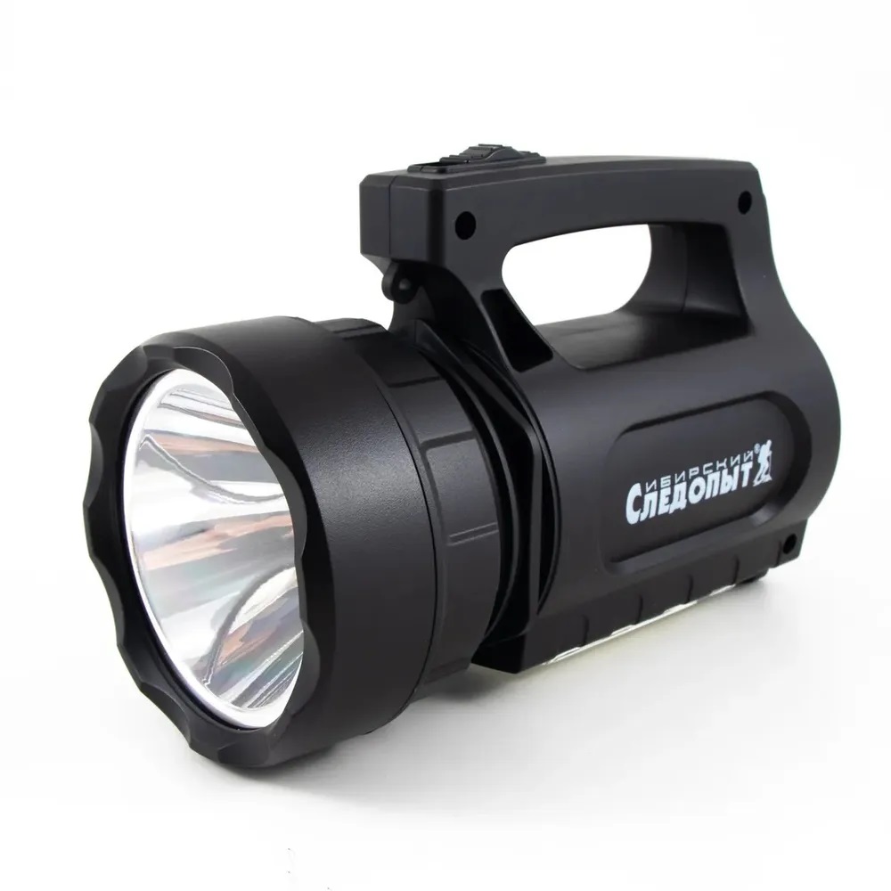 СИБИРСКИЙ СЛЕДОПЫТ| АТОН | ФАРА, 1 Led+2 Cob,питание-аккум. 220В.USB | превью 1