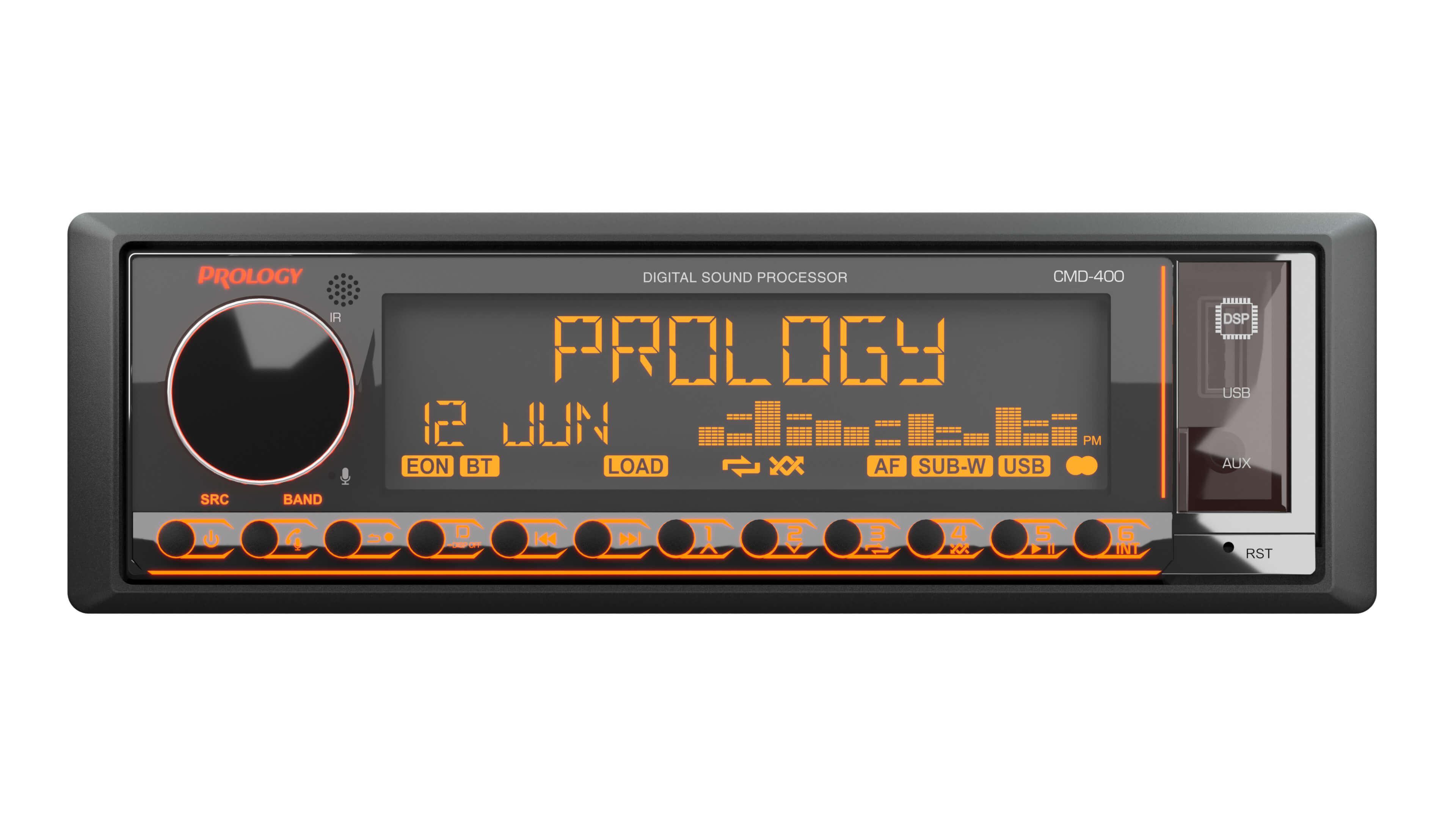 Prology | CMD-400 |ПРОЦЕССОР DSP, USB/SD/MP3,  Bluetooth | превью 2
