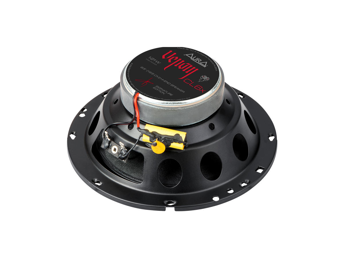 AurA | VENOM-CL6X | 6,5" (16,5cm), 2-полосные, коаксиальные, 71/121w, 40Hz - 20kHz, 87db, сетки | 5