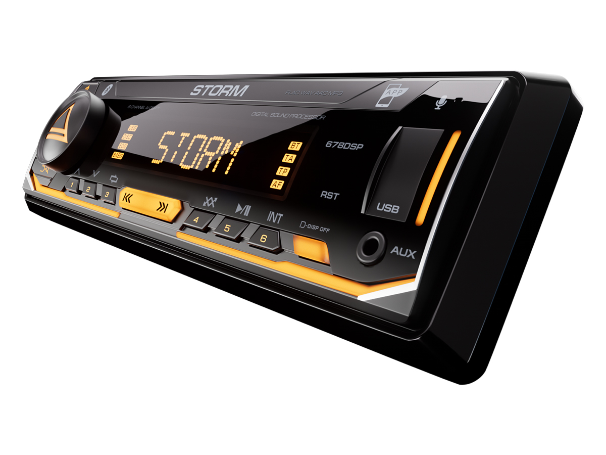 AurA | STORM-678DSP | Ai-DSP (6 RCA, 4V), FLAC 24bit, BT 5.3, APP, RGB, D-SWC, ДУ | превью 3