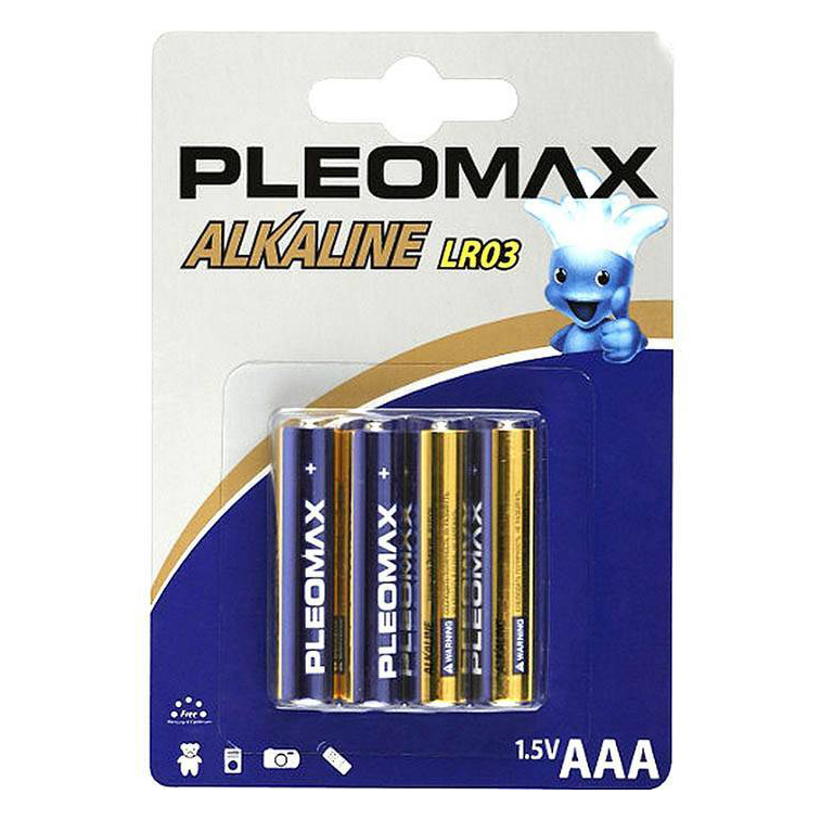 SAMSUNG | ААA LR03-4BL | Батарейка SAMSUNG PLEOMAX 4шт.ЦЕНА ЗА 4 шт.| превью 1