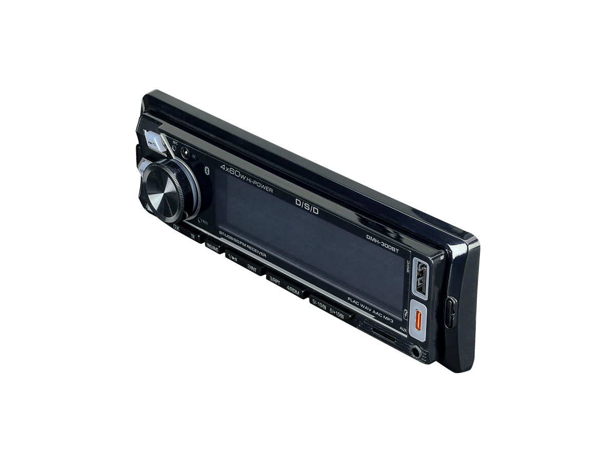 D/S/D | DMH-300BT | 4x60w, FLAC, 2хUSB/BT, большой дисплей, 2хДУ, APP, 3 пары RCA, мультицвет | 4