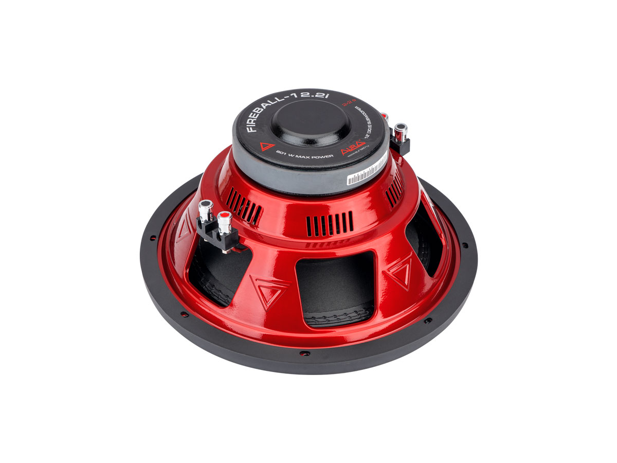AurA | FIREBALL-12.2i | 12" (30cm), 2" (2+2 Ом), 301/601w, 40 Oz, 86db | 6