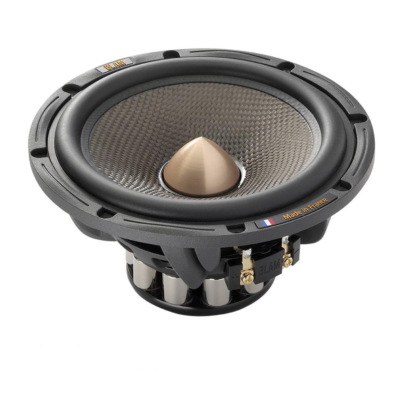 BLAM | S165M2FRA | 2-х компон.а/с НЧ/ШП, 6.5"(16см)/3"(8см),125/250Вт,80Гц-32кГц,2Ом,94 дБ б/кросс.| 2