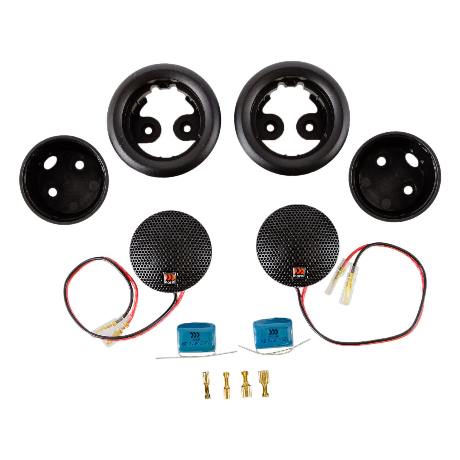 Morel | TEMPO ULTRA TWEETER | твитеры 1.25" мм, 80 / 250 Вт, 4 Ом, 90 дБ, 2000-22000 Hz. | 4