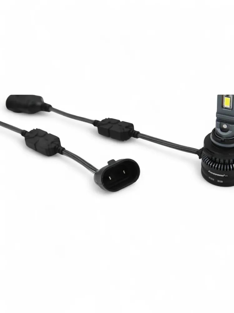 AOZOOM | P9 HB3/4 | с вентилятором , 5500K , 12V, 52 Вт, 4200Lm комплект 2 шт. | 3