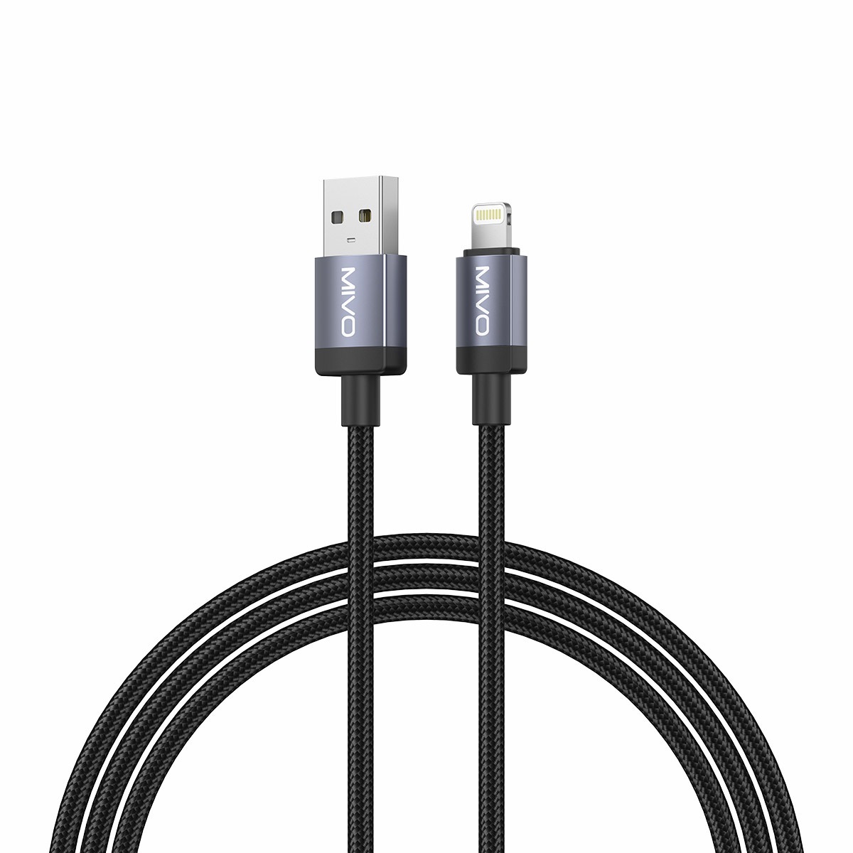 Mivo | MX-39L | Кабель Lighting Mivo - USB 2.4 А  1 м  | превью 1