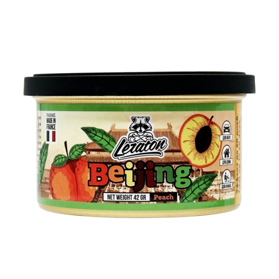 LERATON | Beijing | Ароматизатор для автомобиля в банке (Peach/Персик) | превью 1