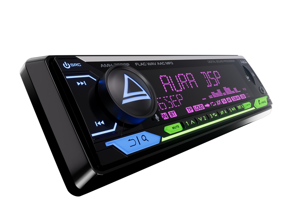 AurA AMH-79DSP (2023) 4х51w, ПРОЦЕССОР, FLAC, USB BT, 3 RCA, APP, 3-ZONE RGB, D-SWC, ДУ