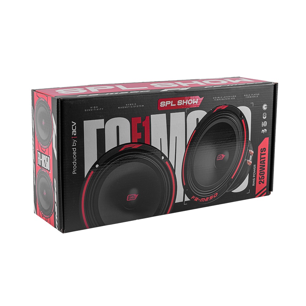 ACV | SPL SHOW F1 F8-M250 | 8/ CЧ /RMS=250Вт/4Om. | 7