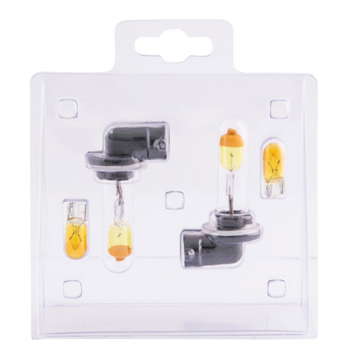 SVS    | H27/881 0200101000 YELLOW  3000K | Лампа H27/881 12V 27W + W5W  Комплект | превью 2