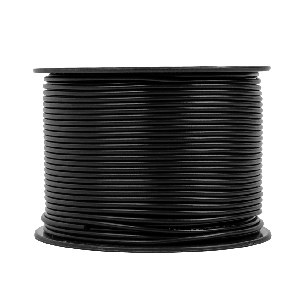 ACV | KP100-1102PRO | Кабель монтажный, МЕДЬ, /черный, моток 100м. | 2