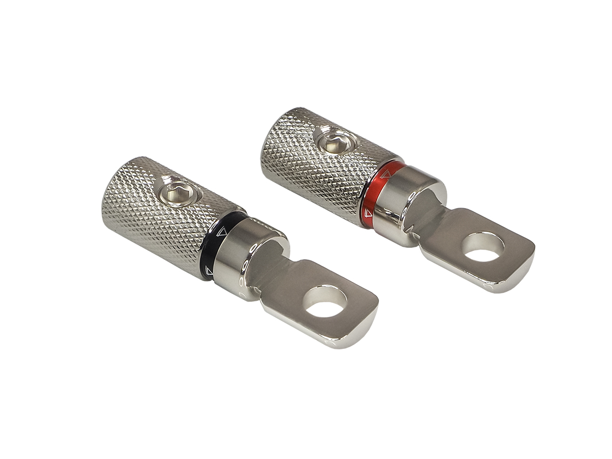 AurA | BTP-1020 | Клемма силовая, кольцевая, 4Ga (20mm2), 2шт., Nickel, блистер | превью 1