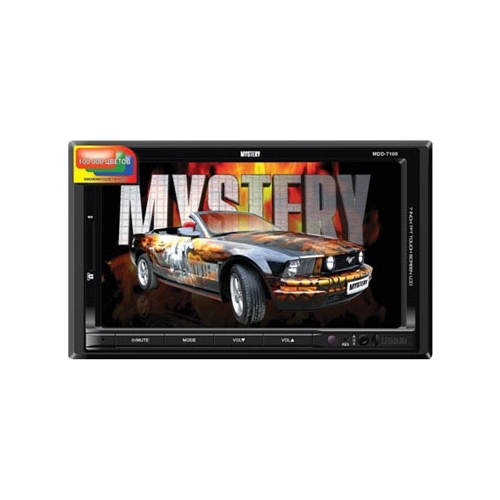 Mystery | MDD-7100 | 7", 2DIN, изменяемая подсветка, USB, SD, ДУ, 1RCA | превью 3